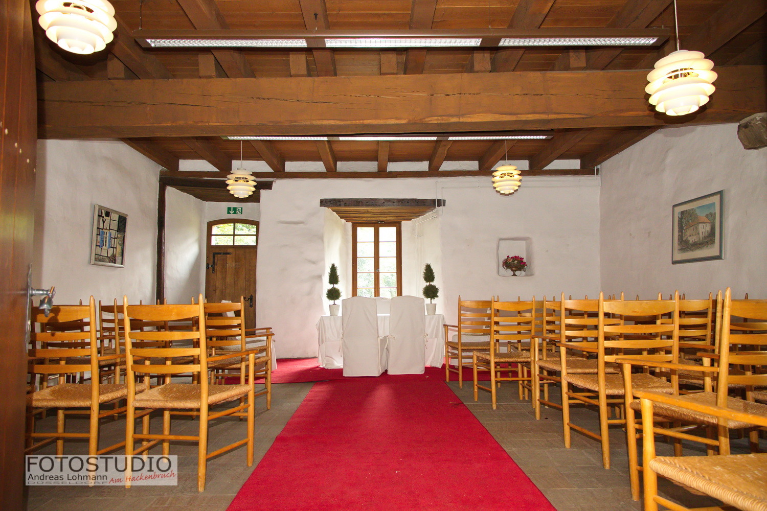 Trauzimmer in einem Schloss 